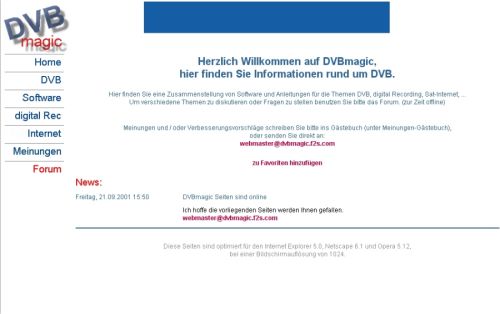 DVBmagic Version 1