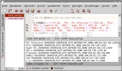 freevo - channellist (conf)